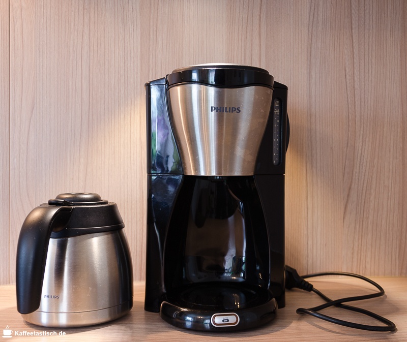 Filterkaffeemaschine Test: - Philips Kaffeetastisch HD7546