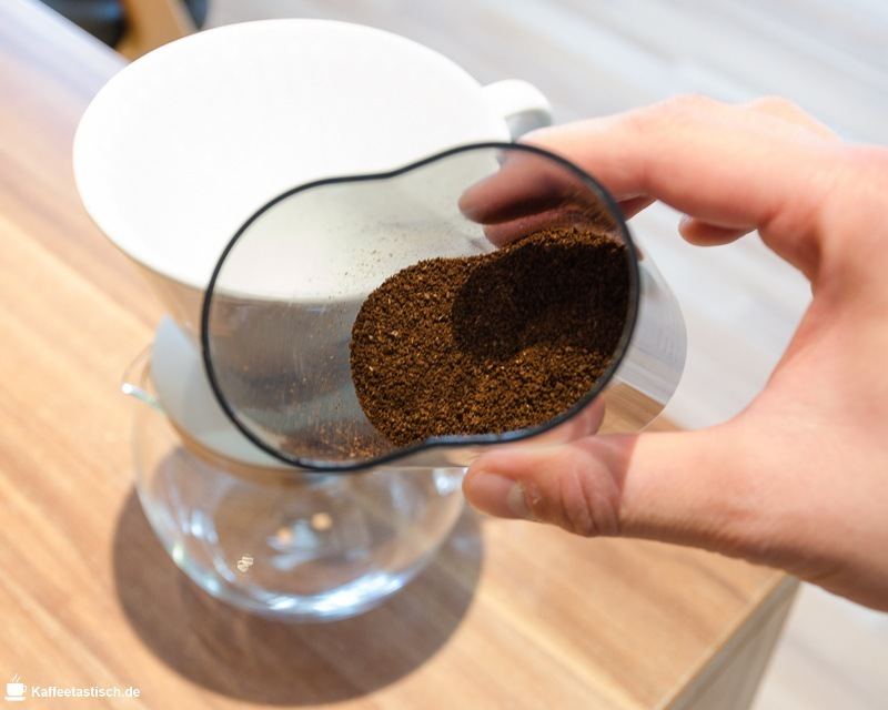 filterkaffee zubereiten mit handfilter mahlgrad