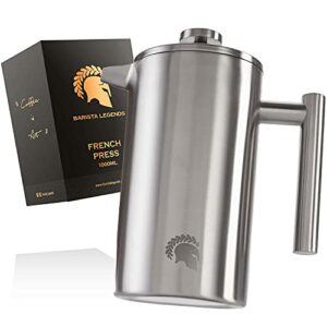 Barista Legends French Press Edelstah | 1 Liter