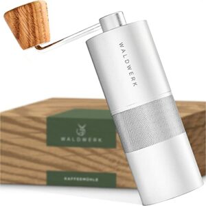 Waldwerk Kaffeemühle |  manuell mit präzisem Edelstahlmahlwerk