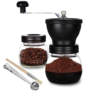 Paracity manuelle Kaffeemühle mit Keramikmahlwerk